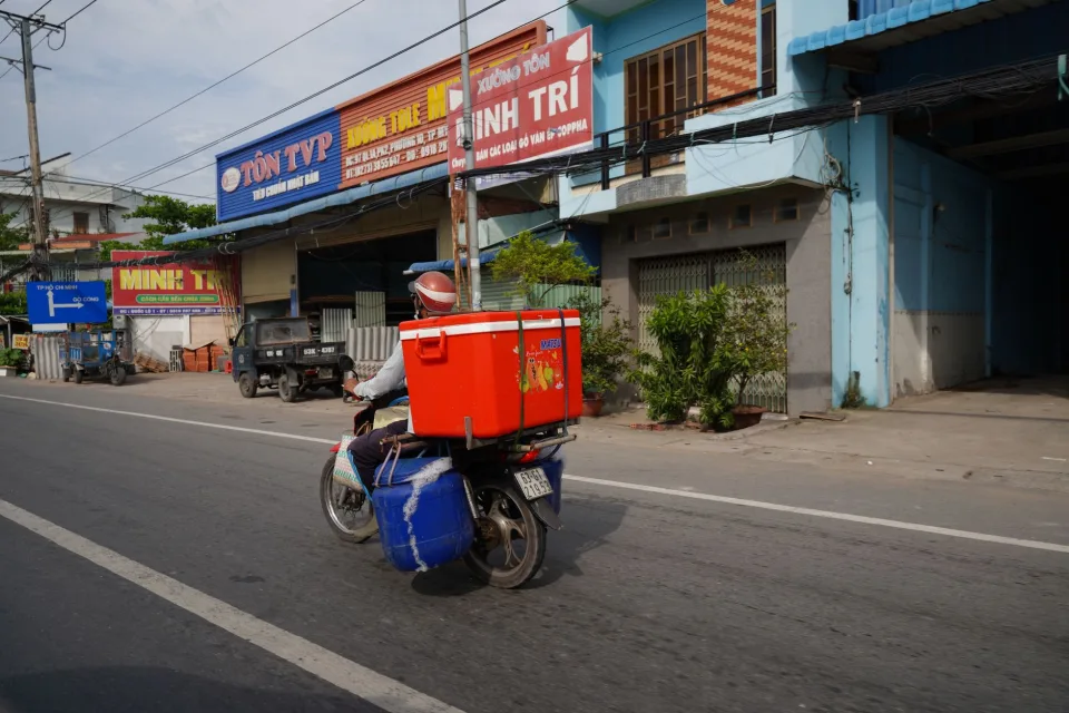 Tài xế đón đúng hẹn
